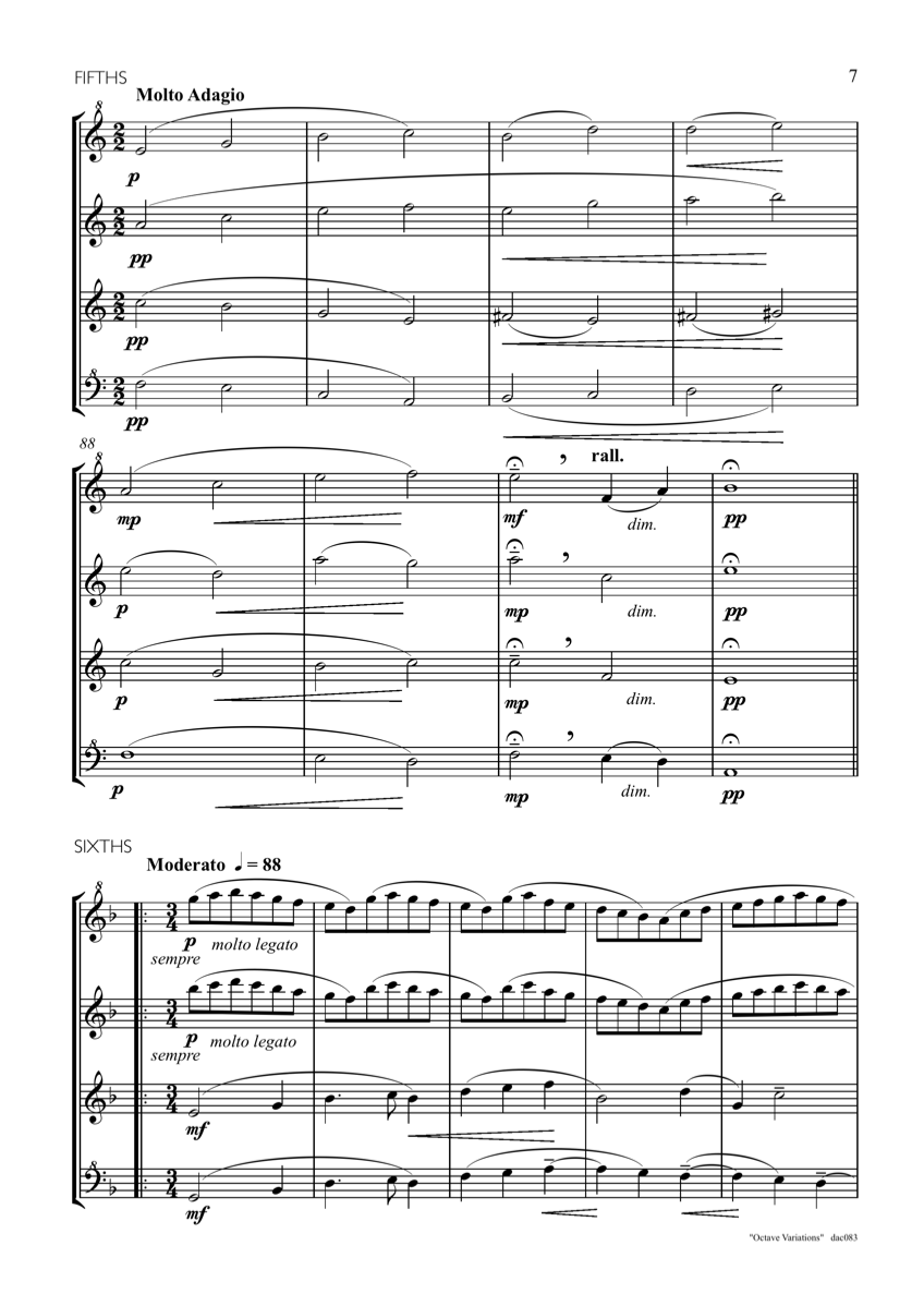 Variations Two and Three